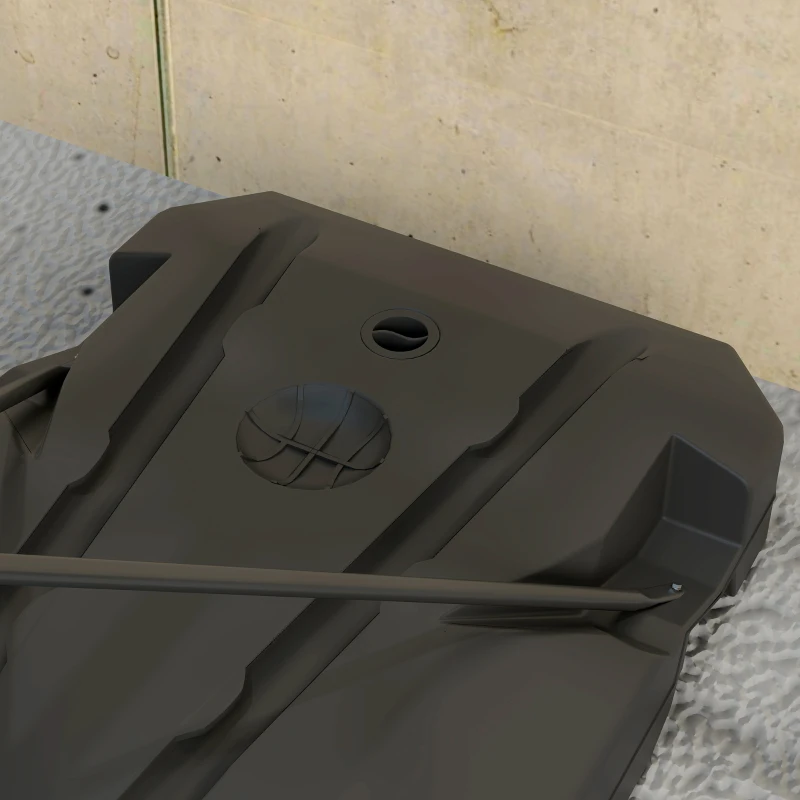 Koszyk do koszykówki dla dzieci, 200-260 cm, na zewnątrz