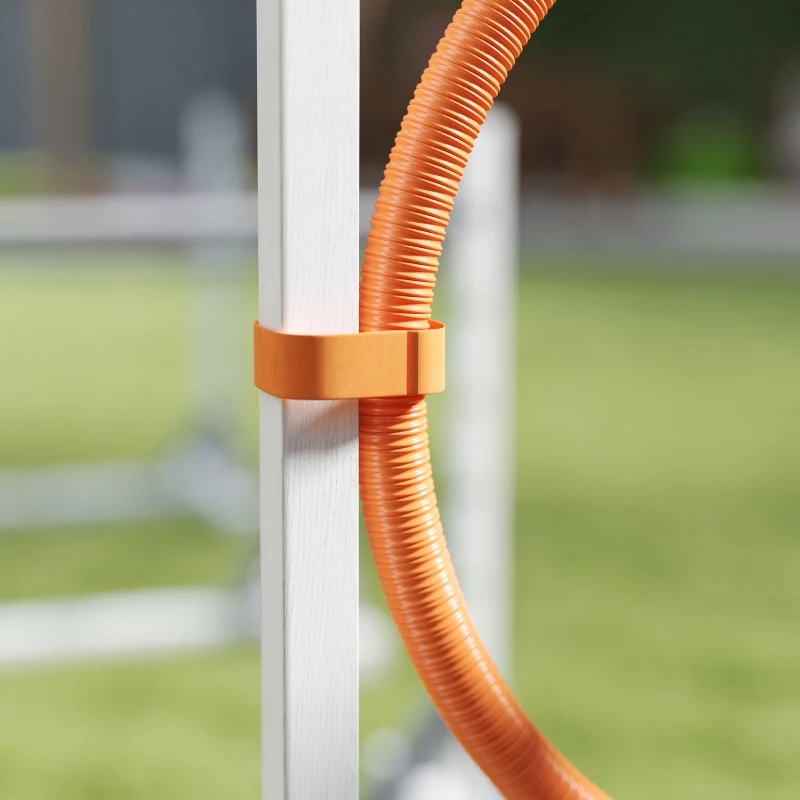 Zestaw Agility dla psów PawHut, 4 elementy, treningowy