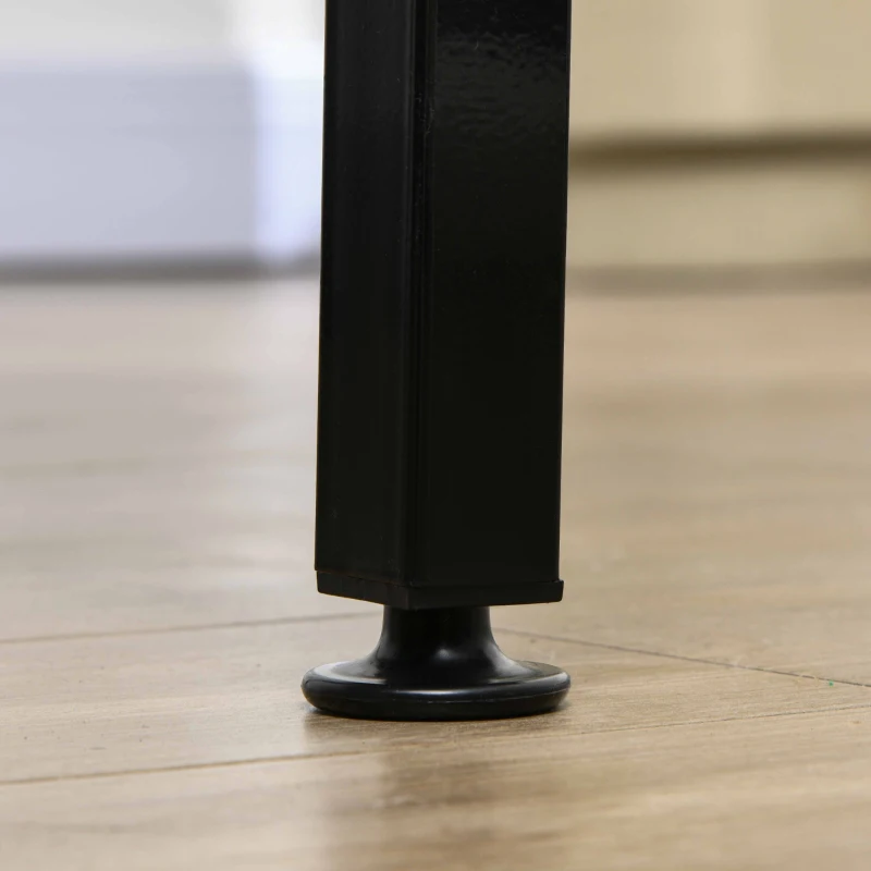 SPORTNOW Billardtisch 4,6ft składany 140 x 60 x 55-75 cm Stół bilardowy z akcesoriami, trójkąt, 2 kije, 16 kulek dla młodzieży, dorosłych, stal, Zielony