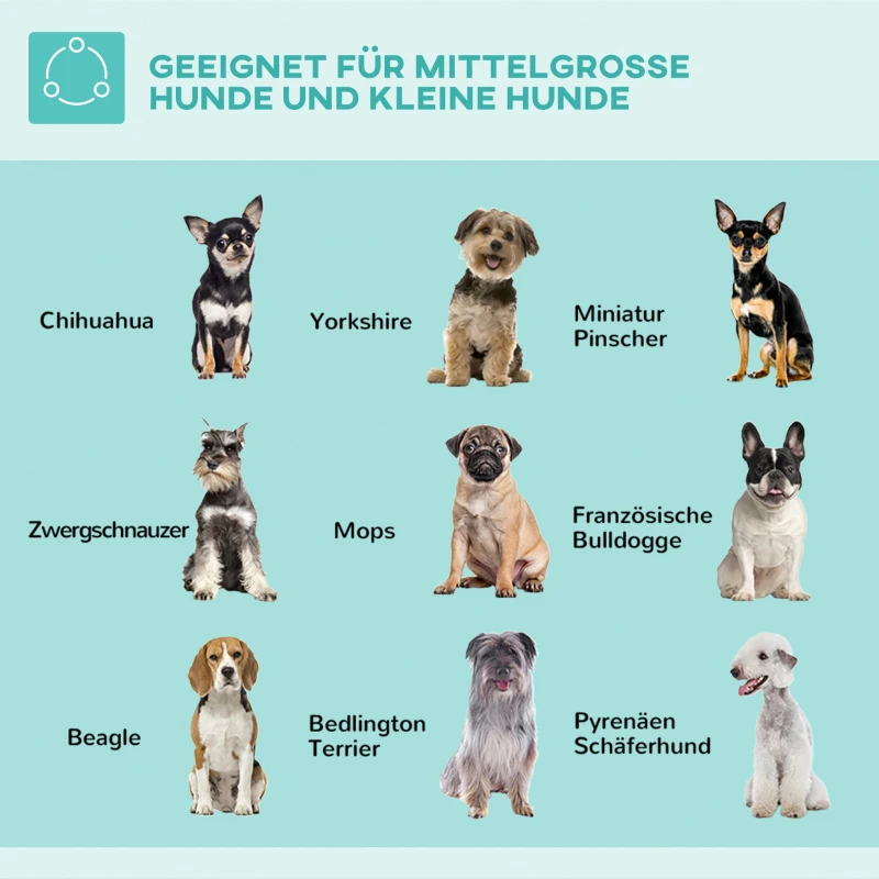 PawHut ramię do pielęgnacji zwierząt, Składane ramię do pielęgnacji z zaciskiem, Regulowane ramię do fryzjerstwa psów z uchwytem na biodra dla psów średniej wielkości, Stal nierdzewna, Srebrny