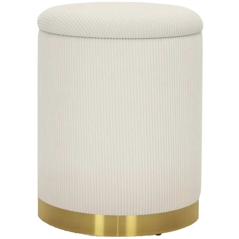 Hoker z pojemnikiem, składany, stalowa podstawa, szary