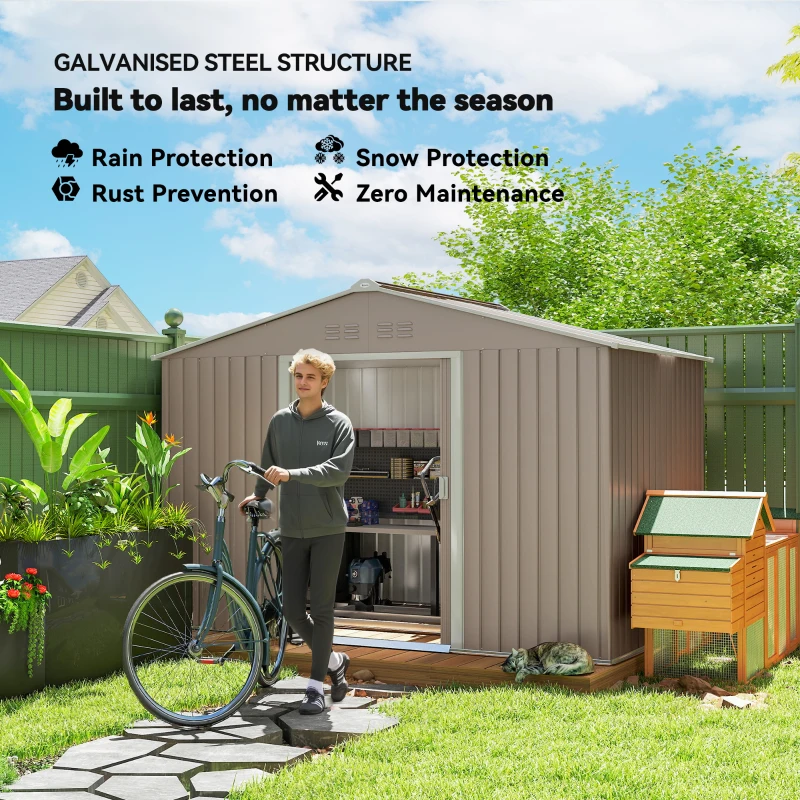 Wiatrołap ze stali ocynkowanej 4,9m², 277x195x192cm