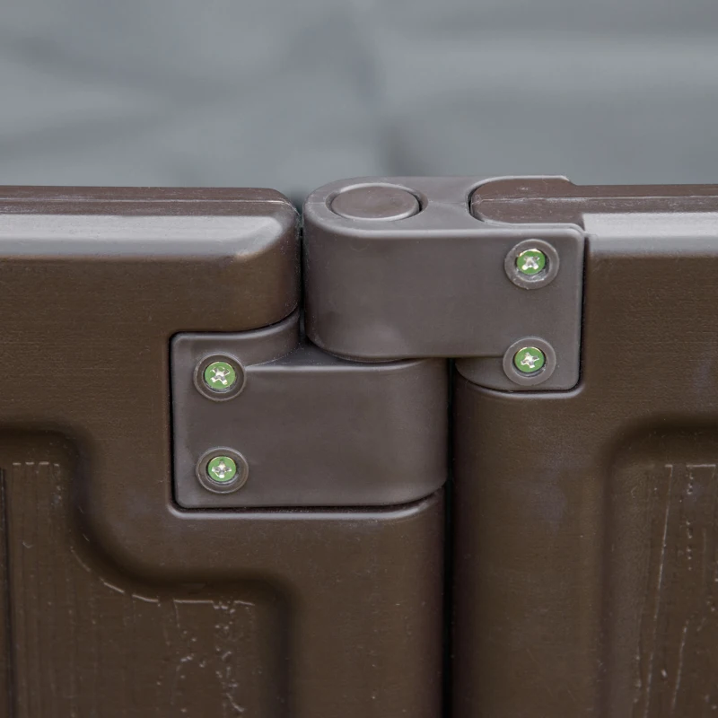 Piaskownica DIY z 3 miejscami, z pokrywą ochronną