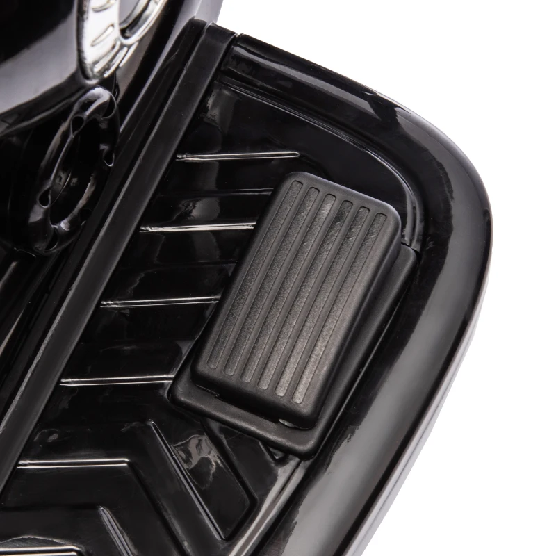 AIYAPLAY Electric Motorcycle for Kids, 3 Wheels 6V Battery Powered Motorbike Ride on Motorcycle with Headlights, Music, Reverse Forward, for Boys and Girls Aged 3-6 Years, Black