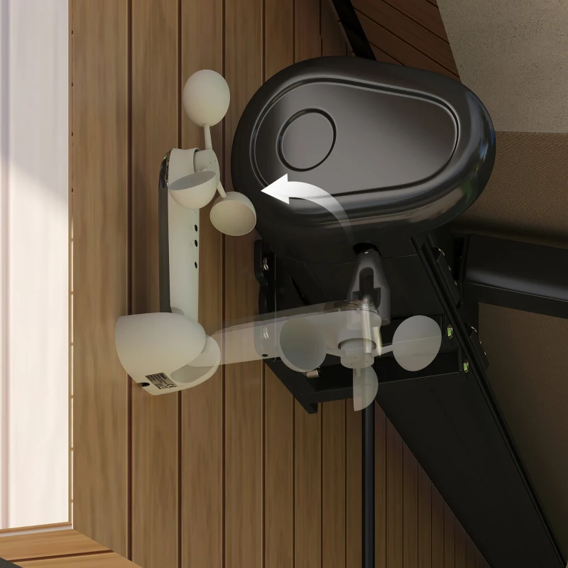 Czujnik słońca i wiatru do stacji pogodowej, zewnętrzny