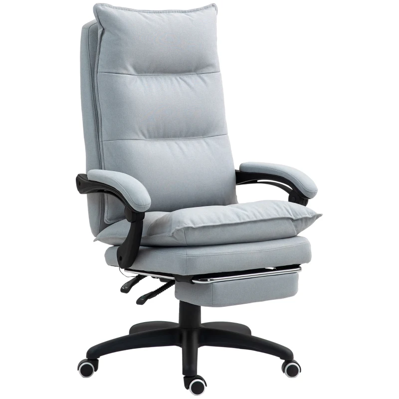 Ergonomiczny fotel biurowy z masażem i funkcją leżenia