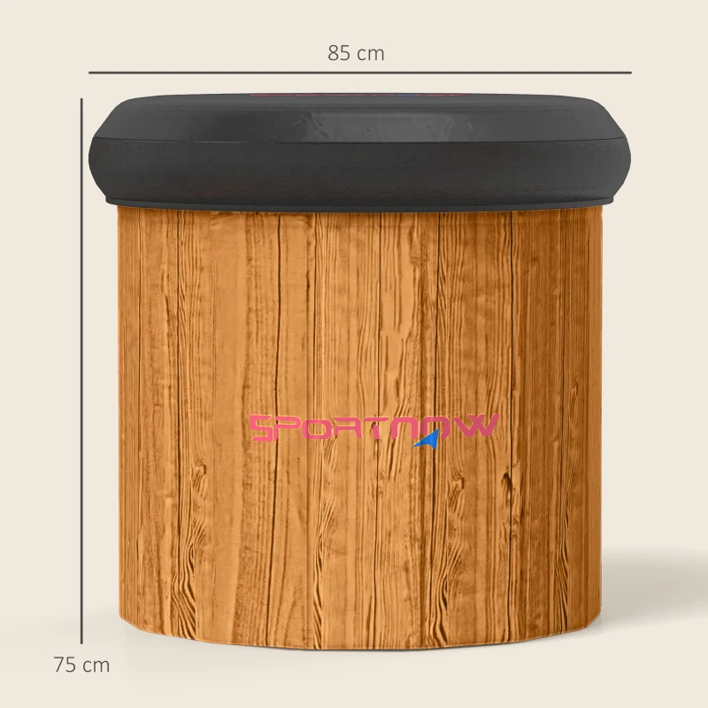 Wanna lodowa 300L, dmuchana, relaksacja mięśni, niebieska