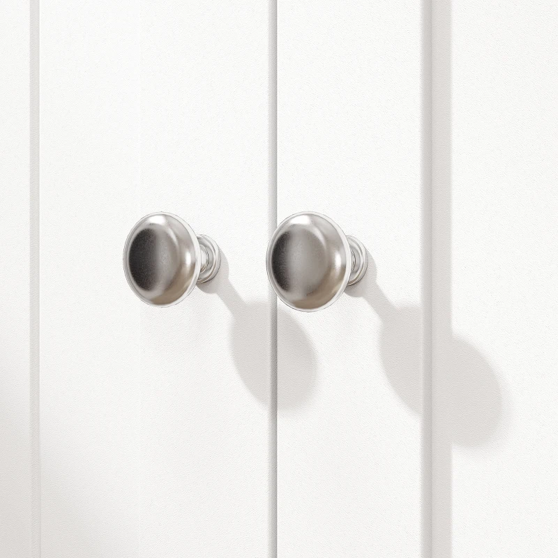 HOMCOM Armário de passar com rodas, tábua de passar com tampo dobrável, 131 x 37 x 89,5 cm, branco