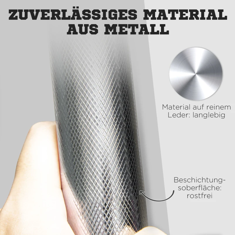 HOMCOM 2 w 1 zestaw hantli regulowany zestaw hantli 20 kg hantle i sztanga z rurką łączącą Profesjonalny trening siłowy i podnoszenie ciężarów do fitnessu domowego