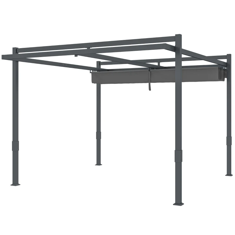 Pergola 3,5x3m, Aluminiowa, Stabilna, Ochrona przed słońcem