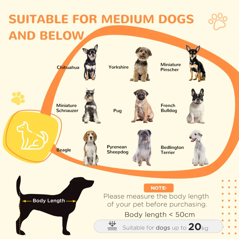 PawHut Klatka dla psa do domu, Budka dla psa, Klatka dla średnich psów, Klatka dla psa z drzwiami, Buda dla psa, Klatka transportowa, Czarny, 80 x 50 x 56,5 cm