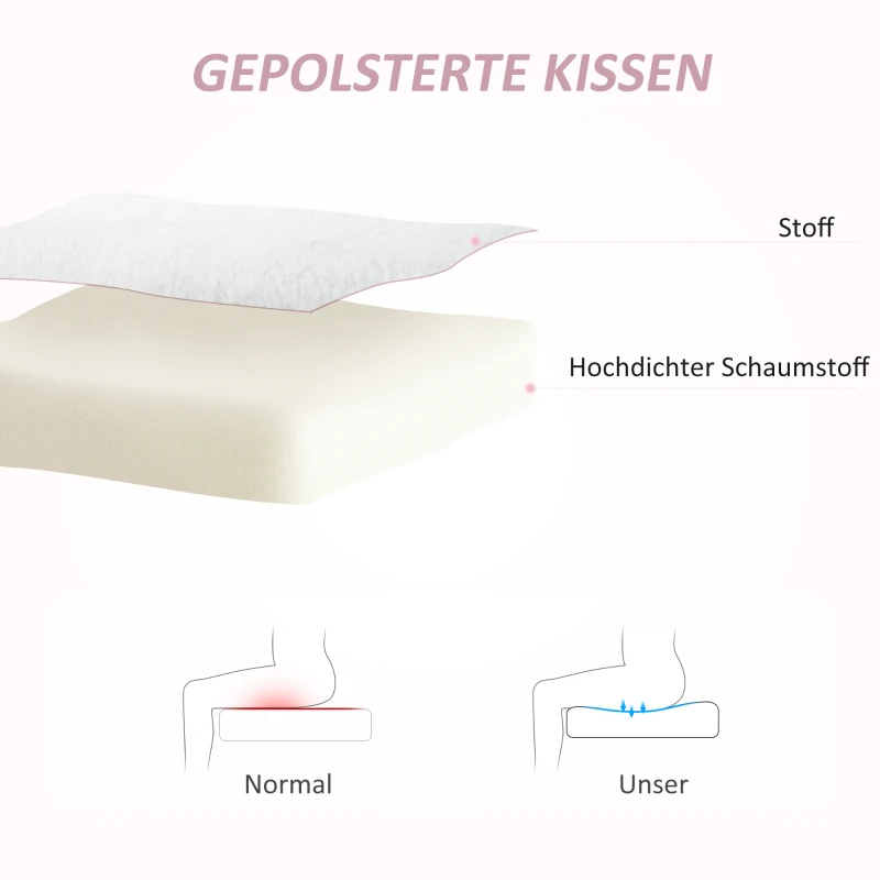 Fotel biurowy z regulacją, uszy króliczka, welur