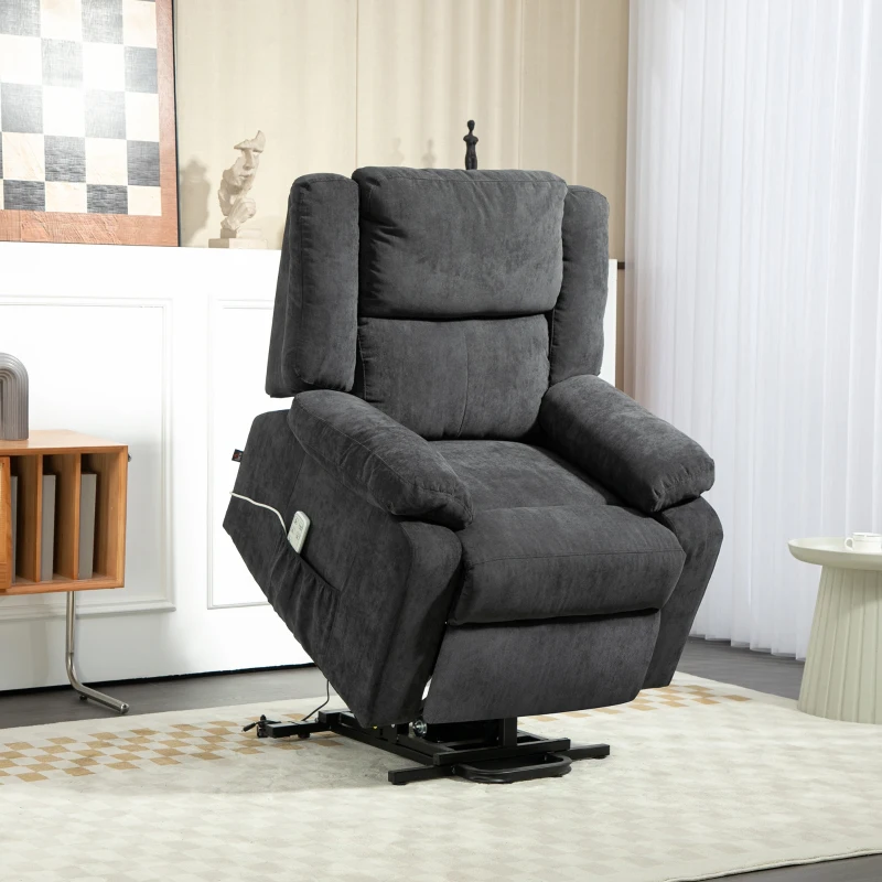 Fotel elektryczny z funkcją relaksu i podnoszenia, 3 silniki