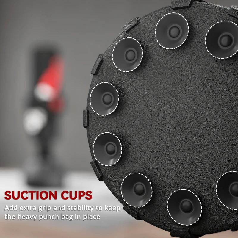 SPORTNOW 175cm Heavy Boxing Bag with Stand and Suction Cup Base