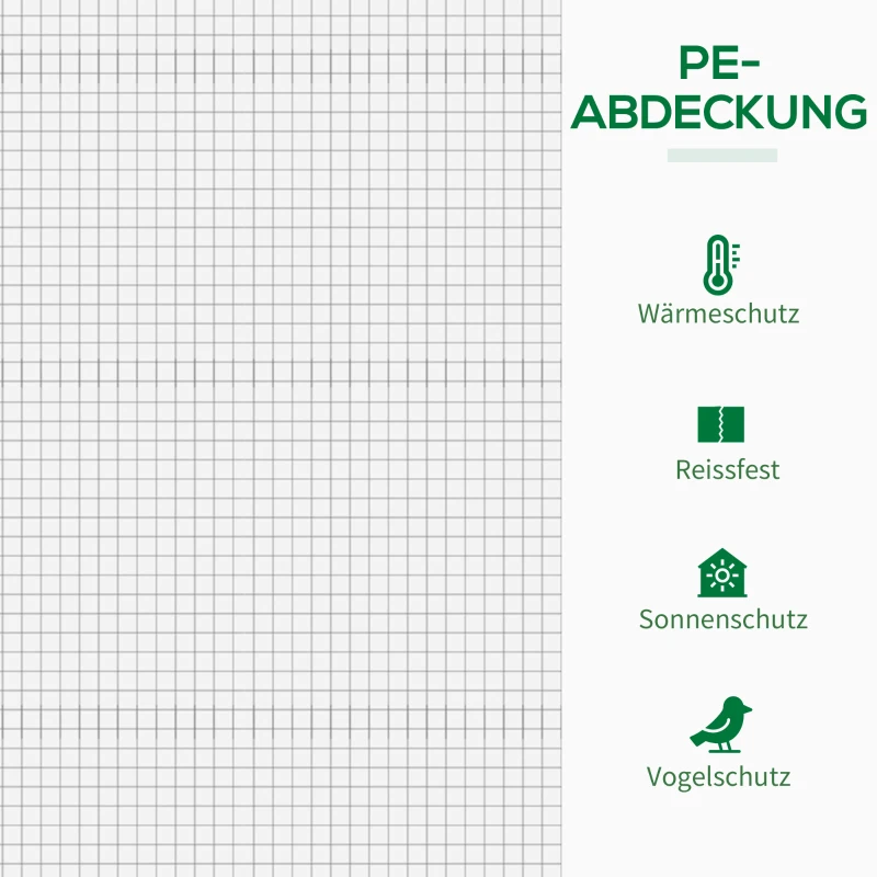 Szklarnia z roletą, okno boczne, stalowa konstrukcja, 2m²