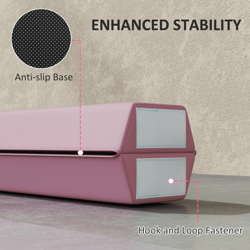 236 cm Składany Belka Balansowa, Przenośny, Do Gimnastyki