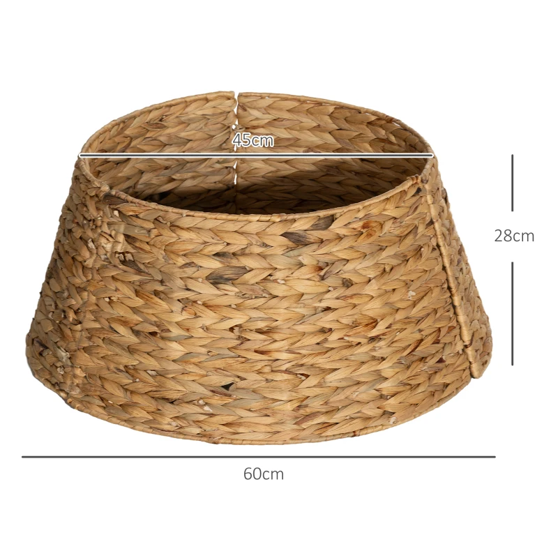 Bieżnik na choinkę Ø 60 cm, naturalny, z wody hyzantu