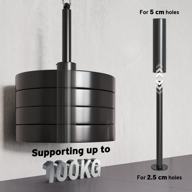 SPORTNOW Fitness Latzug Gym - Urządzenia do ćwiczeń z systemem bloczków, do ściągania, uginania bicepsów, w domowej siłowni