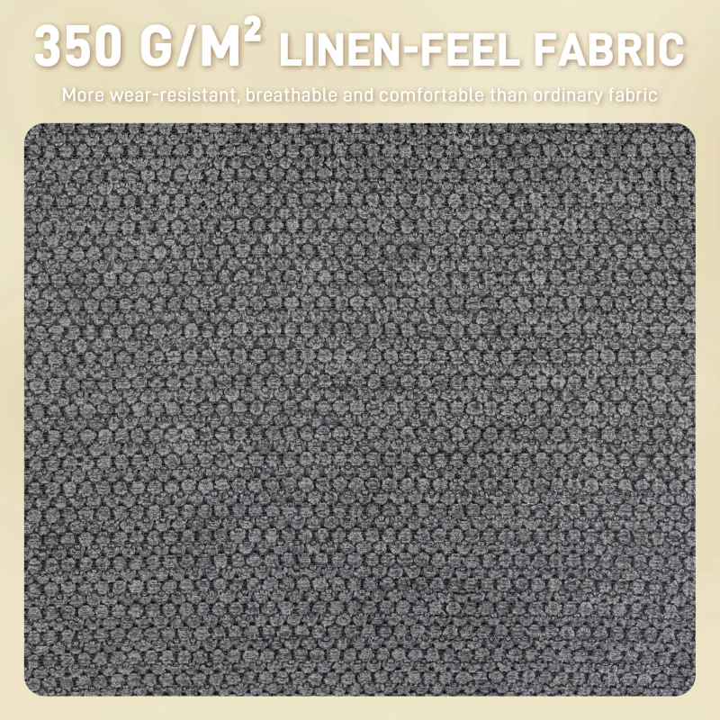 HOMCOM 360° Swivel Dining Chair, Modern Armchair, Accent Chair with Armrests and Steel Legs for Dining Room, Kitchen, Living Room, Bedroom, Grey