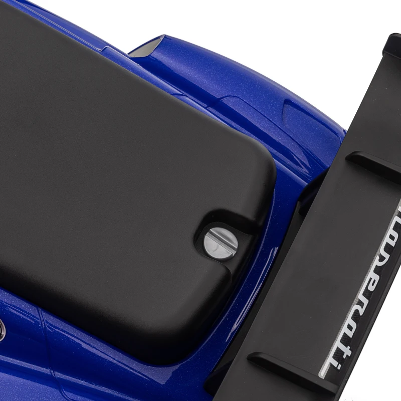 AIYAPLAY Ride on Sliding Car, Baby Push Car Licensed Maserati GT2 with Under Seat Storage, Music, Horn, Foot to Floor Toddler Car for 18-60 Months, Blue