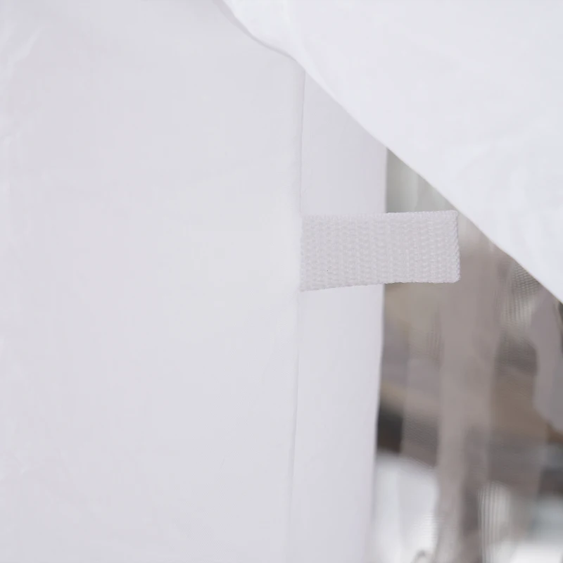 Dmuchana czarownica z czerwonymi oczami, LED, Halloween