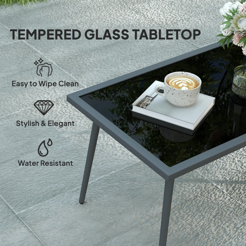 Zestaw mebli ogrodowych dla 4 osób, sofa 2-osobowa, wodoodporne