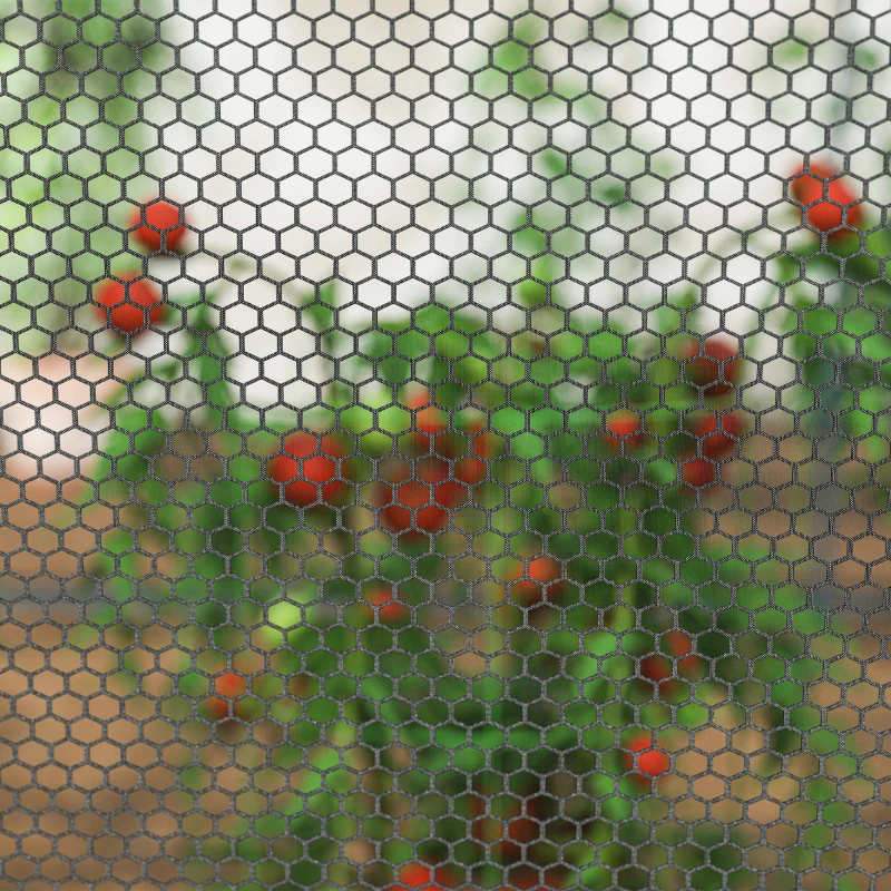 Siatka ochronna do roślin 2,5x1,2mm, z drzwiami, stalowa rama