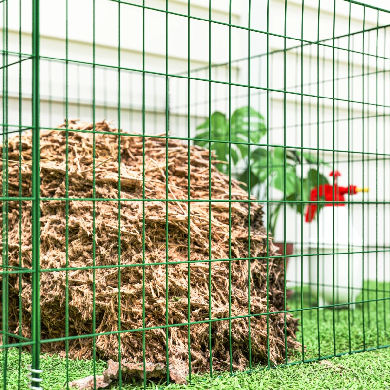 Komposter 1680L, 3-częściowy, stalowy, szybki, 270x90x70 cm