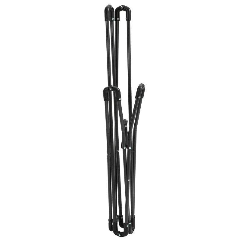 Składany krzesło campingowe, lekkie, niebieskie, na zewnątrz