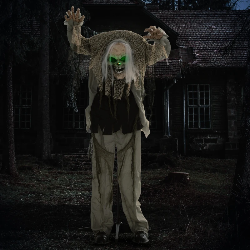 160 cm Szkielet Halloween z LED, dźwięk, dekoracja