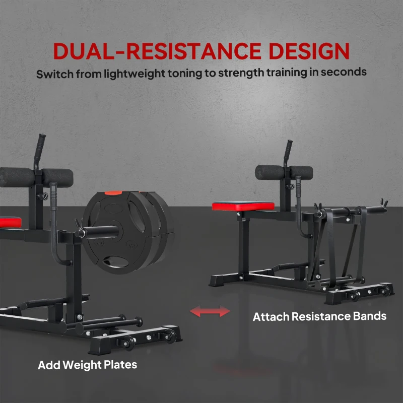 SPORTNOW Prostownik do nóg, 2 w 1 Regulowany zginacz nóg z kołkami taśmowymi i kółkami, Domowy trener nóg i ud, Sprzęt fitness do domowej siłowni
