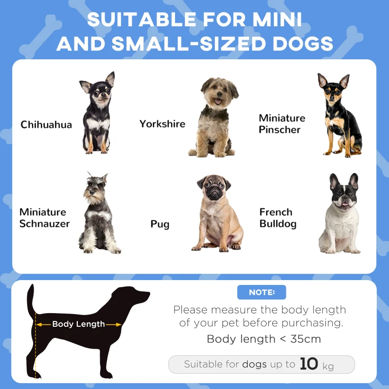 PawHut Legowisko dla Psa z Baldachimem, Zewnętrzne, Przenośne, Wodoodporne, do 30 kg, 61 x 46 x 63 cm, Ciemnoniebieskie