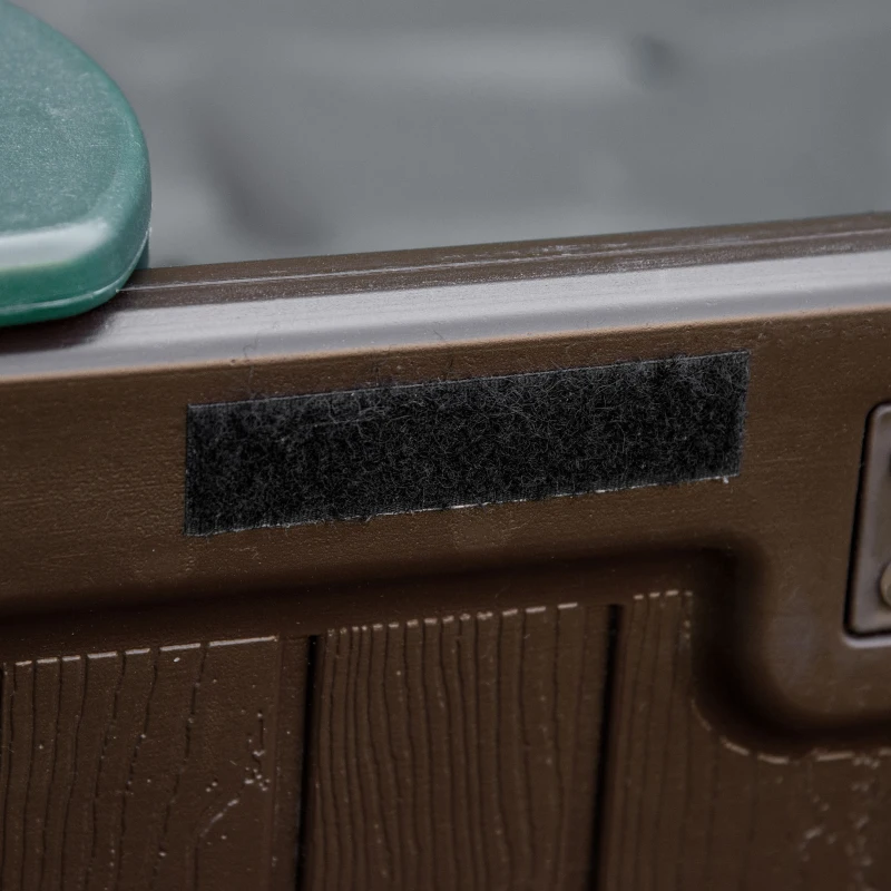 Piaskownica DIY z 3 miejscami, z pokrywą ochronną