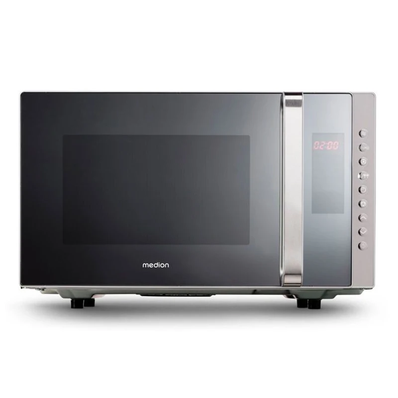 Micro-ondes combiné MEDION MD17495 - 23L - 800W - 1200W Grill - Pose libre - Argent