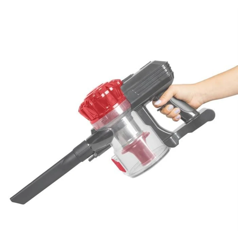 Aspirateur Balai sans fil FLEX - LIVOO DOH138 - 150 W - 10 kPa - 76 dB - Cyclonique - 2 vitesses - 0,55 L - Rouge