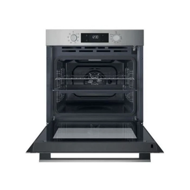 Four encastrable - Pyrolyse hydrolyse - Chaleur tournante - HOTPOINT - HAO5540PX - Inox - 71 L - A++