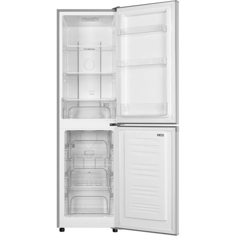 Réfrigérateur congélateur bas - CONTINENTAL EDISON - CEFC193NFS3 - Classe E - 193L - L48 x P57,5 x H154cm - Silver