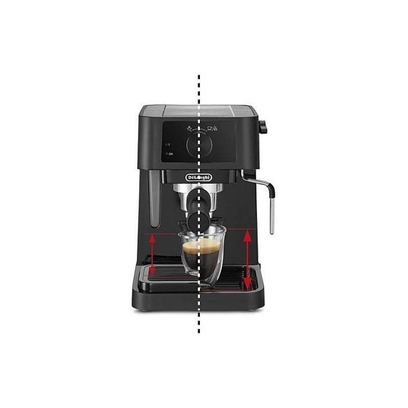 Machine a expresso - DELONGHI - Stilosa EC230.BK - 1100 W - Buse a vapeur - Noir