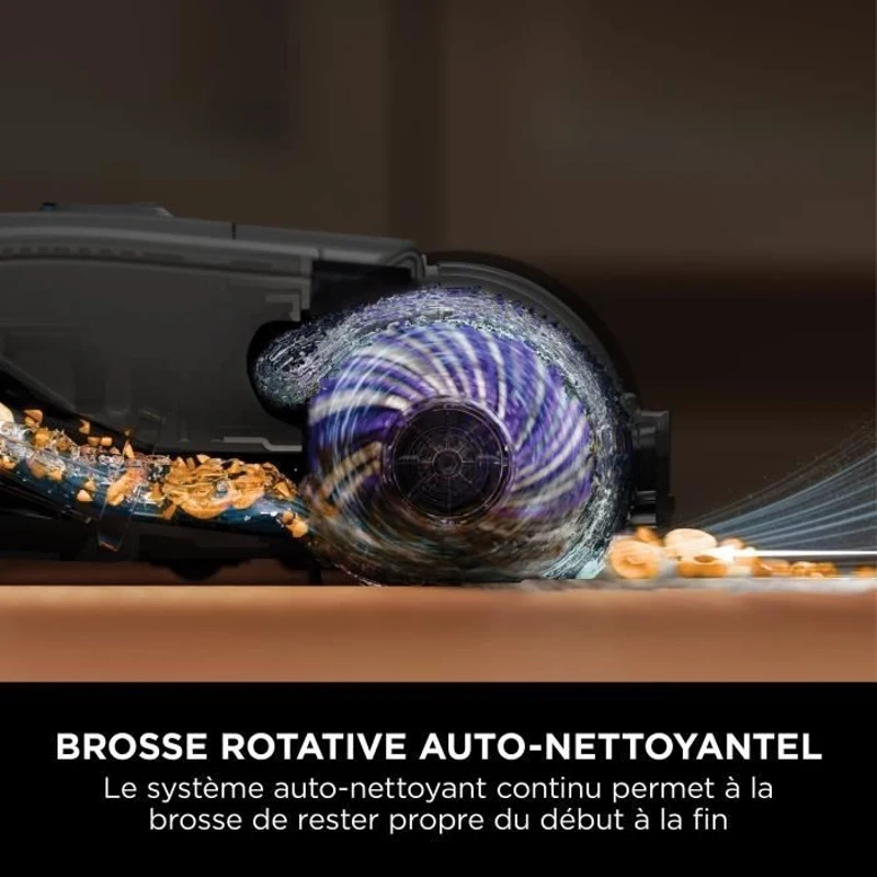 Shark HydroVac WD210EU - Aspirateur Laveur sans fil pour sols durs - Brosse rotative antimicrobienne