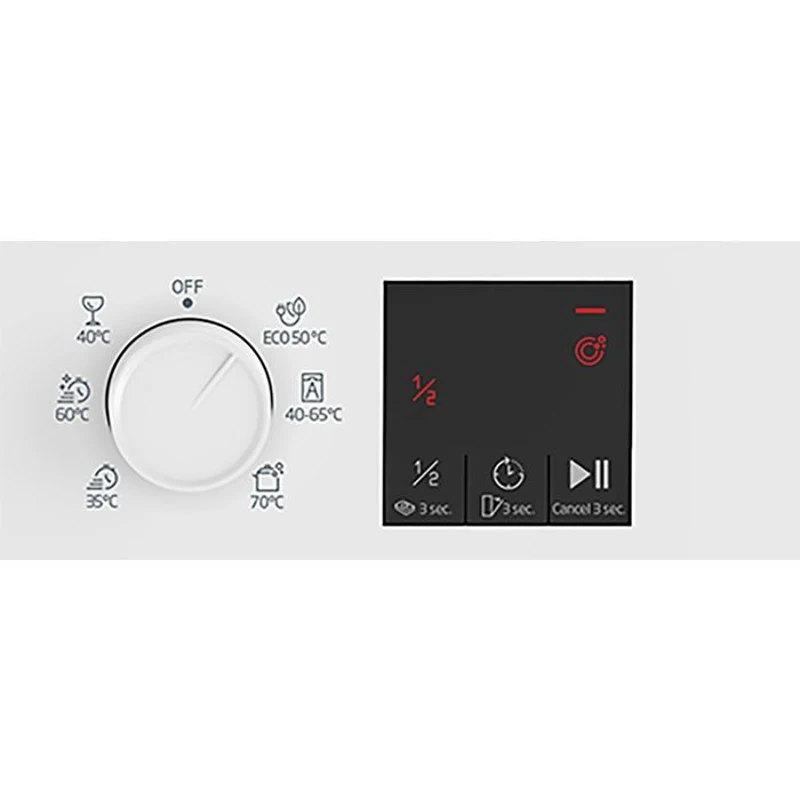 Lave-vaisselle pose libre BEKO DVN06430W b100 - 14 couverts - L60cm - 47 dB - Classe D - Blanc