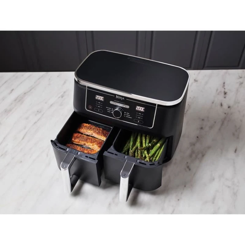 Friteuse sans huile NINJA - Foodi Max Dual Zone AF400EU - Capacité 9,5L - 6 programmes de cuisson - 2470W