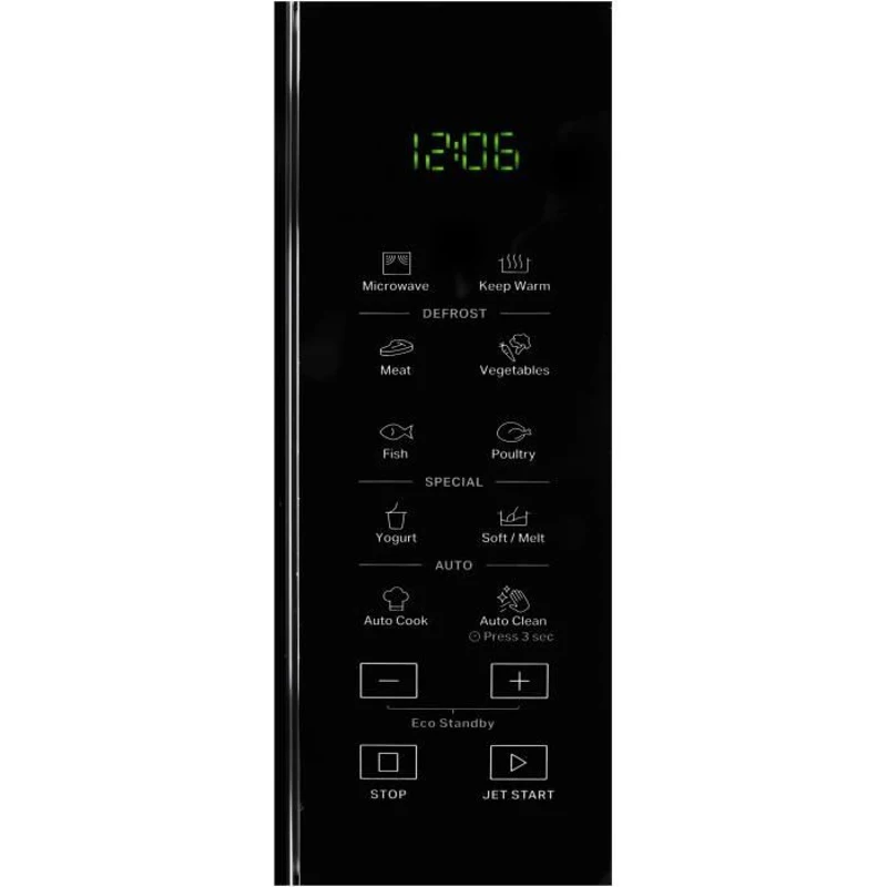 Micro-ondes - WHIRLPOOL - MWP251SB - Silver Black - 900 W - 48,3 x 41,4 x 28,1 cm - 25 L