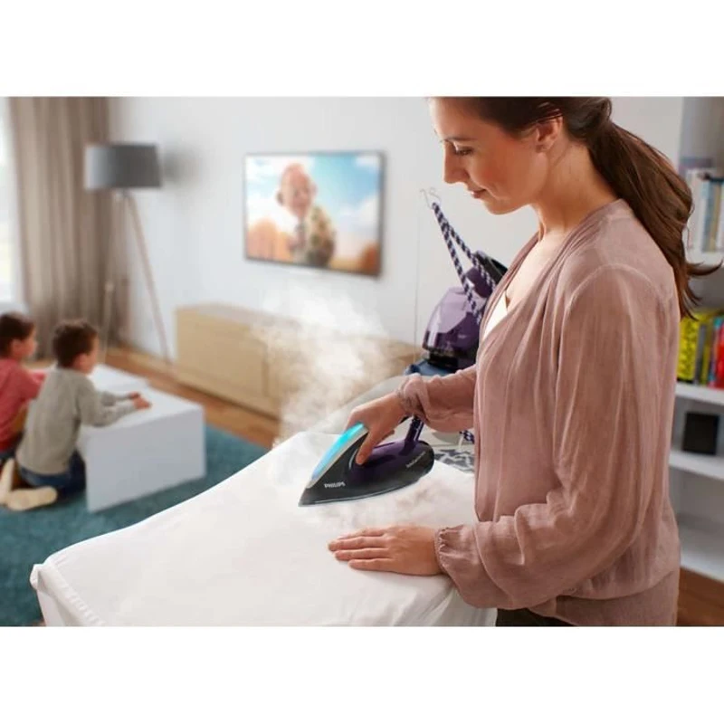 Centrale Vapeur - PHILIPS - GC9650/80 - PerfectCare Elite - 7.5 bars - 1.8L - Noir/Brun