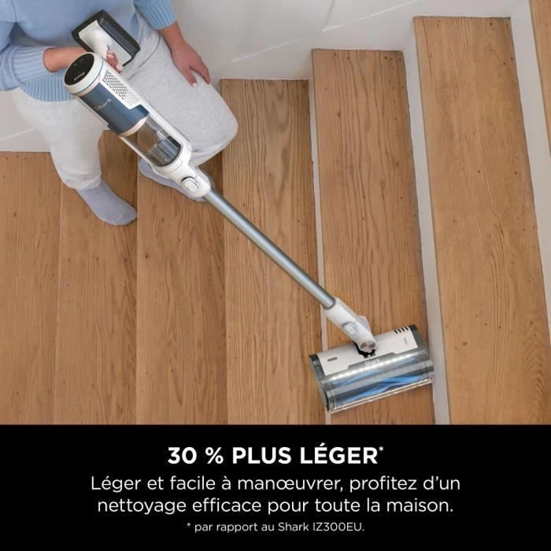 SHARK BU3521EU - Aspirateur Balai sans fil - 181 W - Vidage automatique - 3 modes d'aspiration