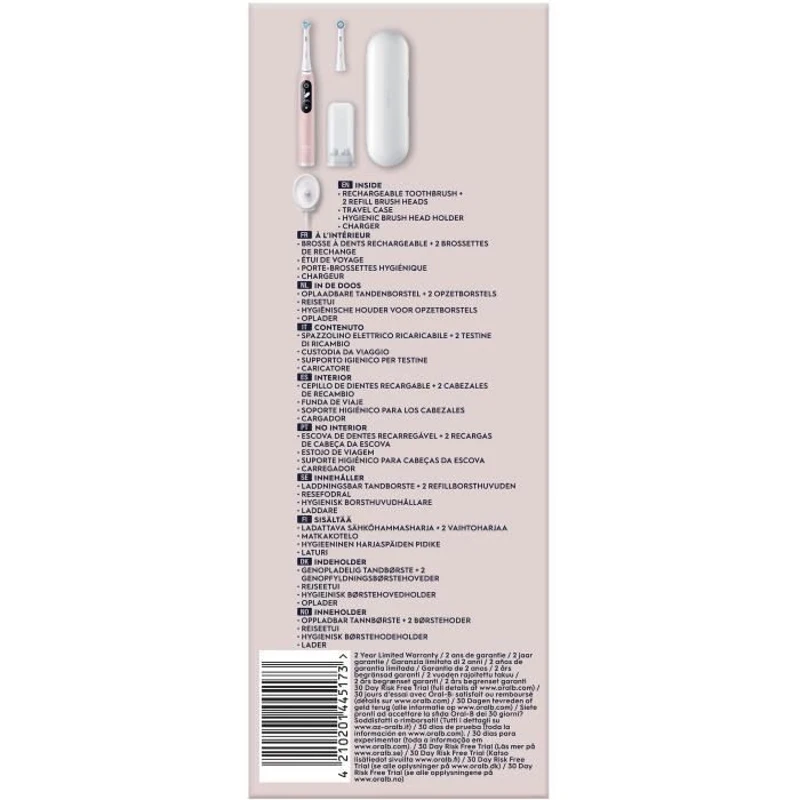 Brosses a dents - ORAL-B - iO6n Series - Pink Sand - Electrique