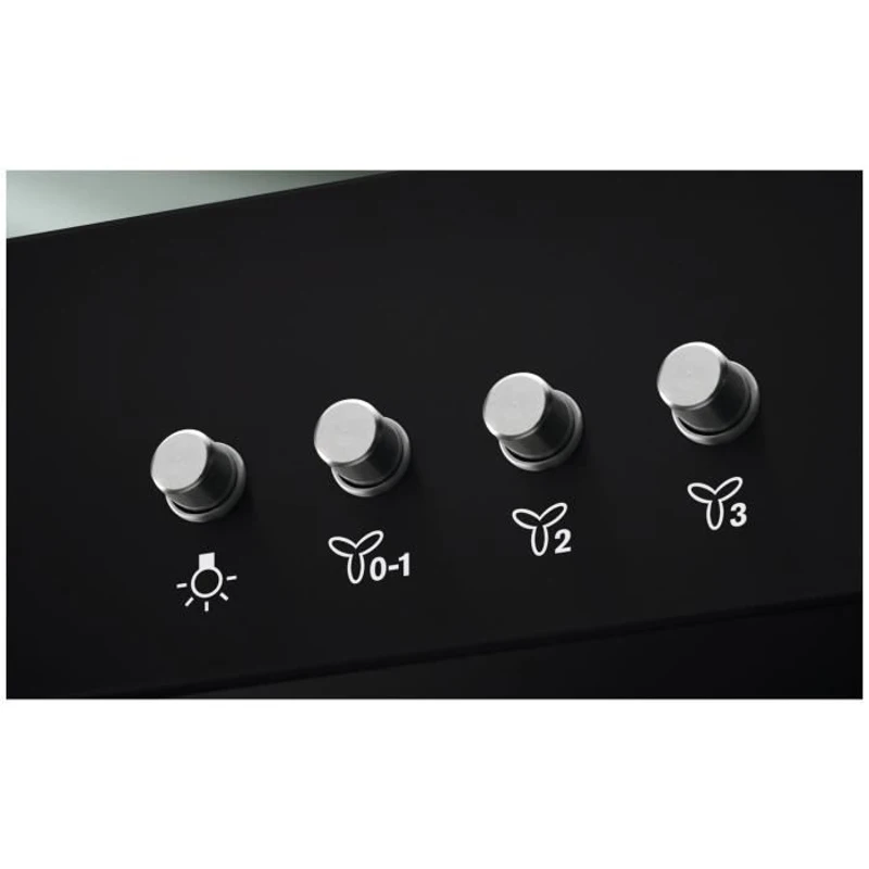 Hotte décorative box - ELECTROLUX - LFT429K - 89,8 x 45 x 67,8 cm - Noir