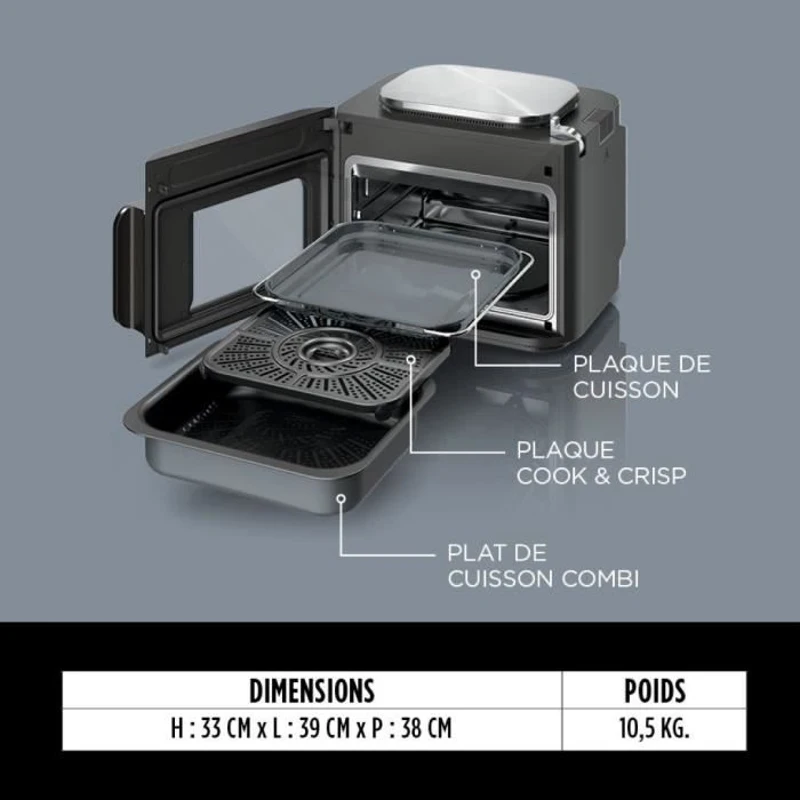 Multicuiseur NINJA - Combi SFP700EU - Capacité 12,5L - 12 programmes de cuisson - 1780W
