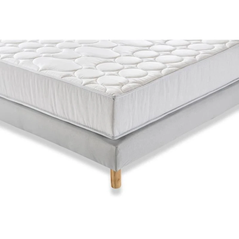 Matelas 140x190 cm - 580 Ressorts ensachés - 5 zones de confort - 19 cm - Ferme - DEKO DREAM Springmax