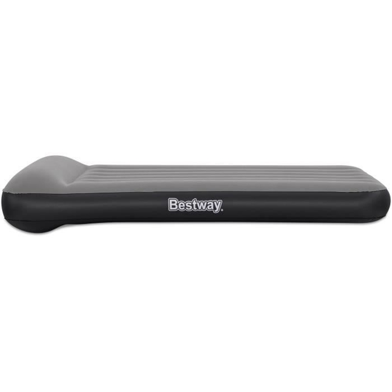Matelas gonflable - BESTWAY - 671BQ - Tritech Twin - 1 personne, pompe USB intégrée, 1,88 m x 99 cm x 30 cm