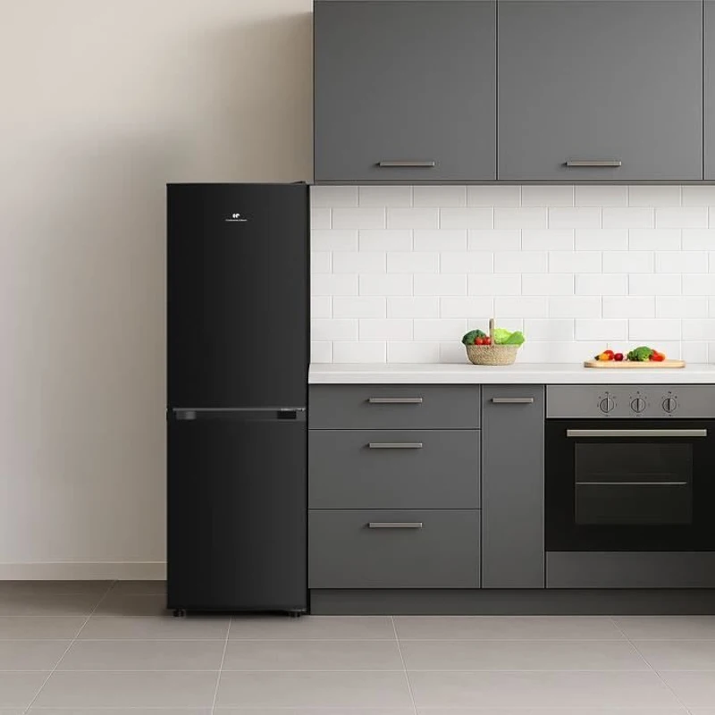 Réfrigérateur congélateur bas - CONTINENTAL EDISON - CEFC193NFB3 - Classe E - 193 L - 48 x 57,5 x 154 cm - Noir